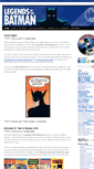 Mobile Screenshot of batmanlegends.com